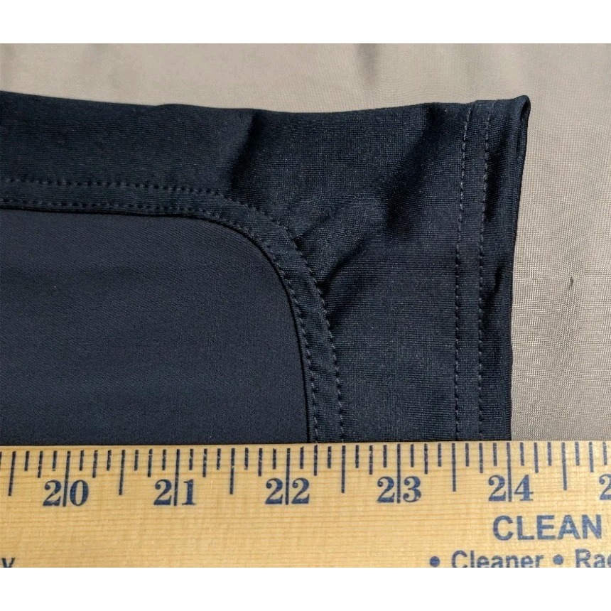 Piper Smartpak Girls 14 Riding Breeches Navy Purple Knee Patch Equestrian Pants — image 8 of 8